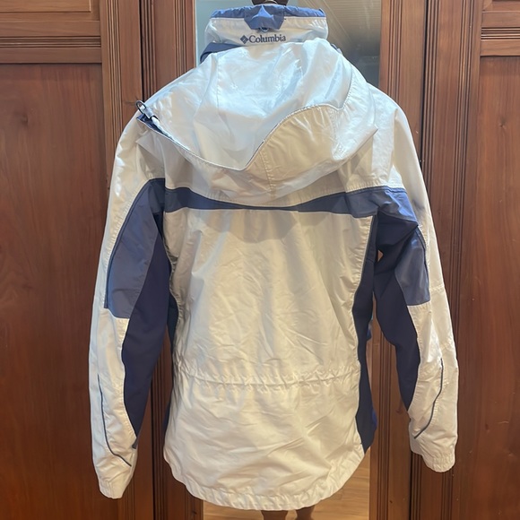 Columbia vertex jacket core interchange hood winter ski white women size L large - Picture 12 of 17